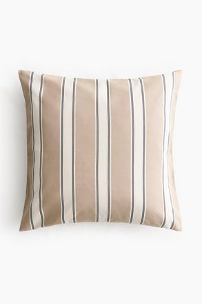 H&M Outdoor-Kissenh&uuml;lle - Beige/Gestreift
