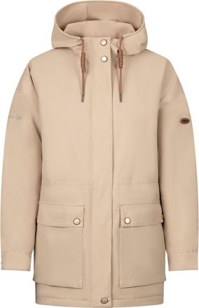 Trespass Womens/Ladies Sasser Waterproof Jacket (Light Sand) - Beige - Size X-Large