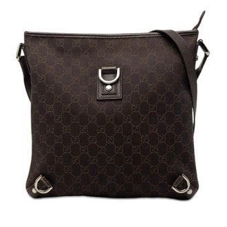Gucci Pre-owned Gucci GG Denim Abbey D Ring Crossbody Unisex PJG7EOEOLNEYDPBG