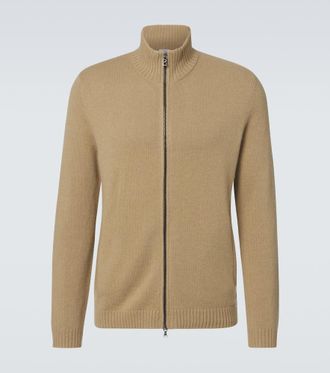 Bogner Dexter wool and cashmere zip-up sweater