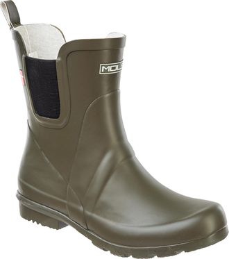 Mols Gummistiefel MOLS SUBURBS W RUBBER BOOT, Damen, Gr. 38, gr&uuml;n (olive night), Gummi, Schuhe Gummistiefel, wasserdicht