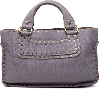 Celine Pre-owned Celine Studded Calfskin Boogie Handbag Ladies CE00/14