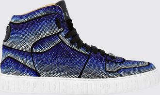 Philipp Plein Sneakers in camoscio con strass