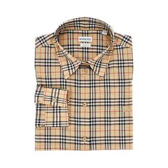 Burberry Check cotton shirt Woman 10