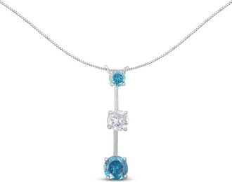 House of Brilliance Haus Of Brilliance 14K 1.50 Ct. Tw. Diamond Pendant Necklace