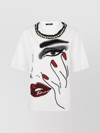 Balmain printed t-shirt