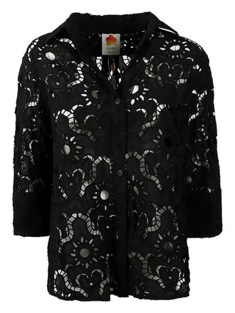 Farm Rio Suède blouse - Zwart