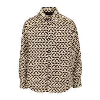 Valentino Monogram Jacket - male - Valentino - Casual Shirts - Multicolor - XL - Shirts