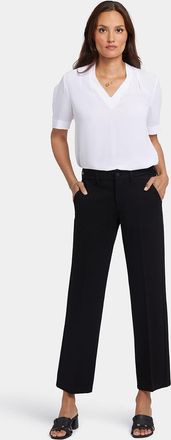 NYDJ Straight Sculpt-Her Broek | Zwart