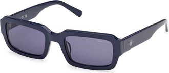 GANT GA00031 90V Mens Sunglasses Blue Size 54