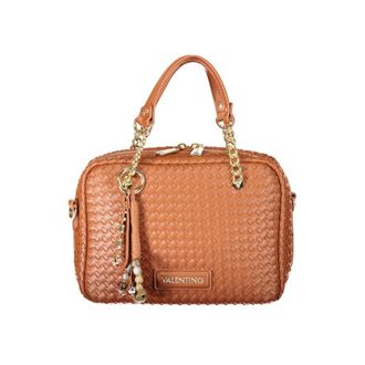 Valentino Brown Polyurethane Womens Womens Bag