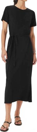 Splendid Keegan Tee Shirt Dress In Black