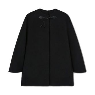 Ermanno Scervino Dames, Jassen, Zwart, Maat: XS Wol
