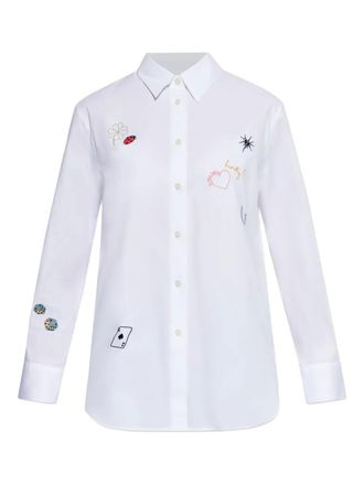 Paul Smith embroidered shirt - White