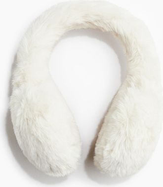 H&M Flauschiger Ohrenw&auml;rmer - Beige