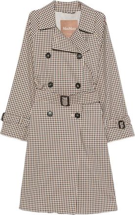 Max Mara Double-breasted Belted Coat