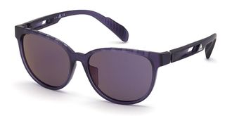 Adidas Sport SP0021 82Y Womens Sunglasses Purple Size 55
