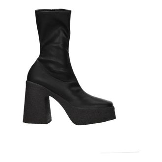 Stella McCartney Heeled Boots, female, Black, 6 1/2 UK, Heeled Ankle Boots