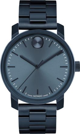 Movado Bold Access Bracelet Watch, 41mm in Blue at Nordstrom