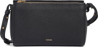 Vince Smyrna Top Zip Crossbody Bag in Black at Nordstrom Rack