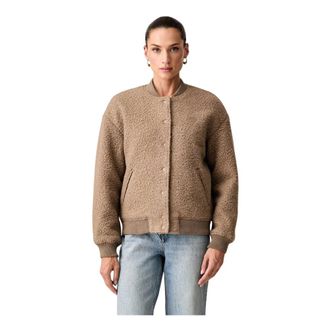 Guess Jassen, Dames, Bruin, S, Bomber Jassen