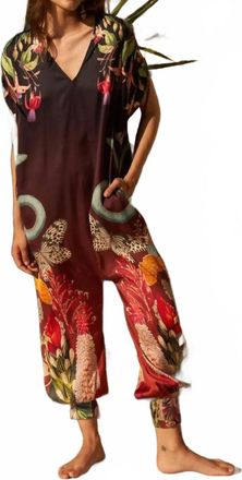 Carolina K Womens Sera Jumpsuit In Snake Butterfly