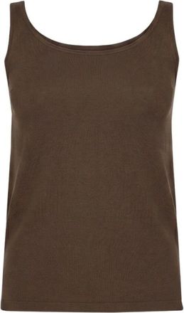 Wolford Jamaika Top - female - Wolford - Sleeveless Tops - Brown - XS - Tops
