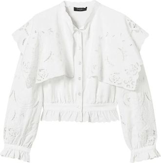 Twinset Donna, Camicette, Bianco, M, new