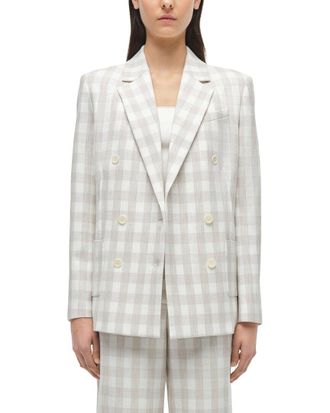 SIMKHAI Margaux Double Breasted Blazer