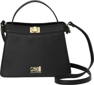 Cavalli Handtassen - Dames - Handtassen - Zwart - ONE Size - Leer - Tassen