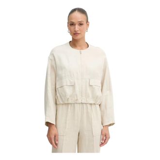 Benetton Donna, Giacche, Beige, L, new