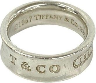 Tiffany & Co. Silver Silver 925 Band Ring (Pre-Owned)
