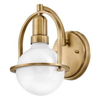 Netlighting Hinkley Somerset Wall Lamp Heritage Brass in Yellow