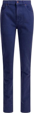 Chlo&eacute; Slim Jeans - Dames - Jeans - Blauw - Maat: W27 Katoen