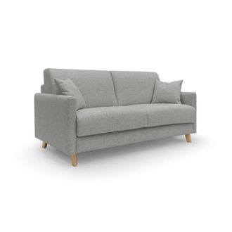 Divani.Store Sof&aacute; cama convertible impermeable 160 cm gris claro