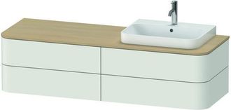 Duravit Duravit - Happy D.2 Plus Mueble Para Consola Mural, 1600x550 Mm, 4