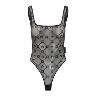 Marine Serre Donna, Top, Nero, L, new