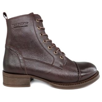 Ten Points Pandora Boots Freizeitstiefel f&uuml;r Damen | grau/braun