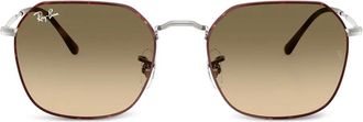 Ray-Ban Occhiali da sole Jim in metallo - Marrone