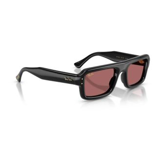 Ray-Ban Pilot Full Circle - Heren - Zonnebrillen - Zwart - 52 MM - Nylon - Accessoires