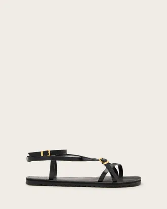 AllSaints Tyla Leather Sandals