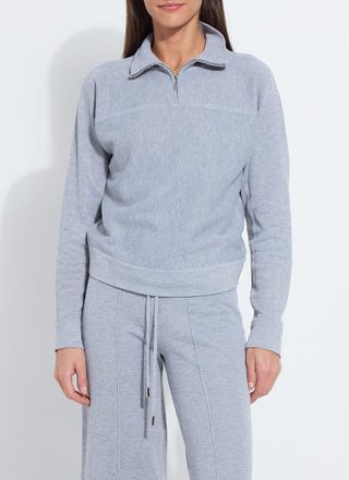 Lyss&eacute; Viola Knit Lounge Sweatshirt
