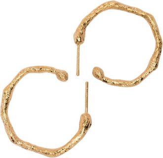 Forte_Forte 9987 Big Hoop Earrings In Oro