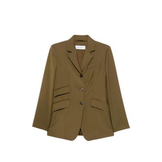 Max Mara Single-breasted Notched-lapels Jacket