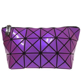 Issey Miyake Purple Pvc Pouch (Pre-Owned)
