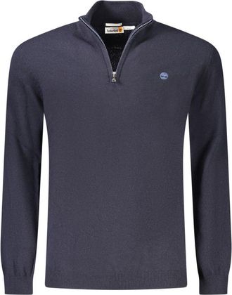 Timberland Mens Mock Neck Knit Sweater - Dark Grey Nylon - Size X-Large