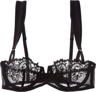 Kiki De Montparnasse Kiki De Montparnasse Juliette Silk-Trim Balconette Bra