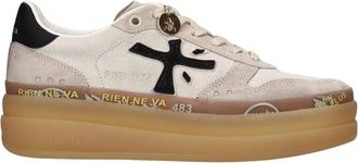 Premiata Micol Sneakers - Dames - Sneakers - Beige - 38 EU - Su&egrave;de - Schoenen