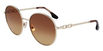 Victoria Beckham VB231S 702 Womens Sunglasses Gold Size 58
