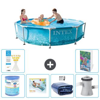 Intex Piscina Con Estructura Redonda - 305x76 Cm - 7-piezas S173